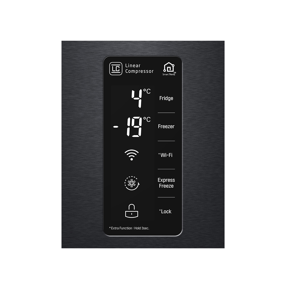 LG Kulkas Side by Side 687 L - GC-B247SQUV